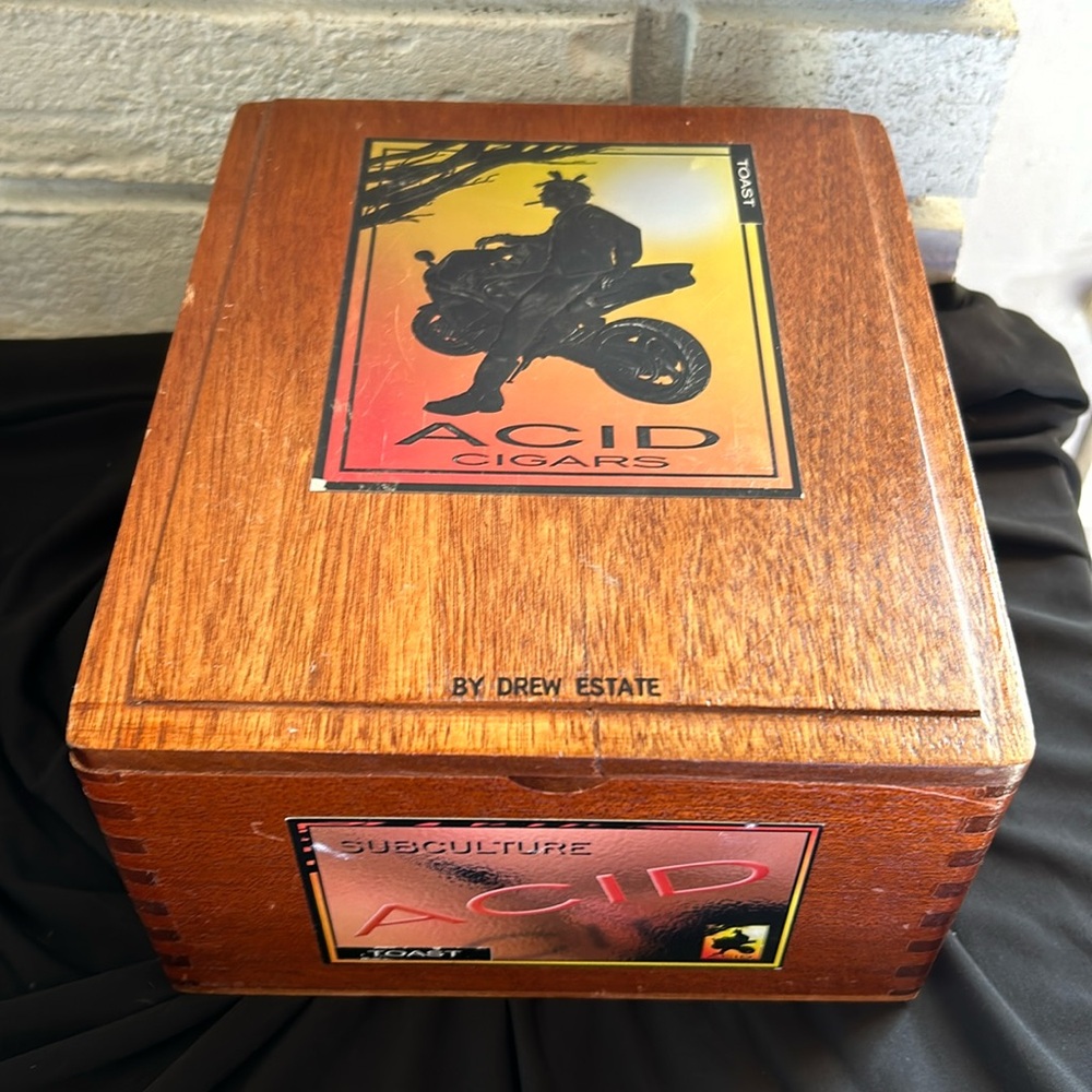 Drew Estates Acid Cigar Box (EMPTY)